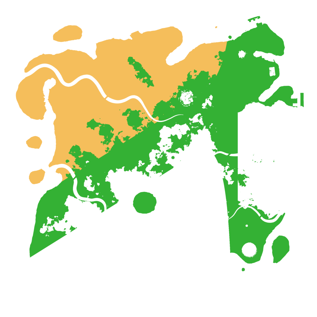 Biome Rust Map: Procedural Map, Size: 3850, Seed: 1309700559