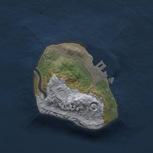 Thumbnail Rust Map: Procedural Map, Size: 1250, Seed: 2147483647, 4 Monuments