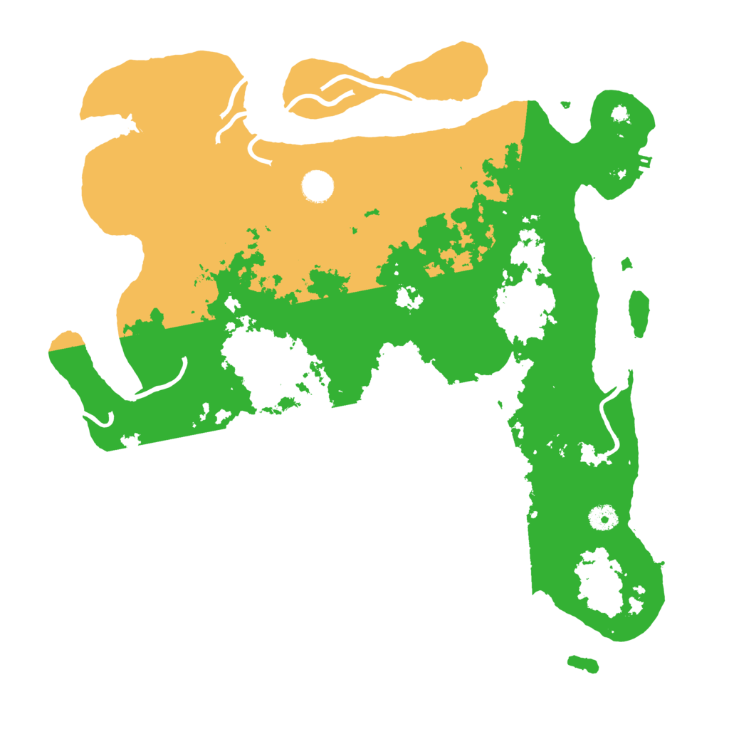Biome Rust Map: Procedural Map, Size: 4000, Seed: 2240915