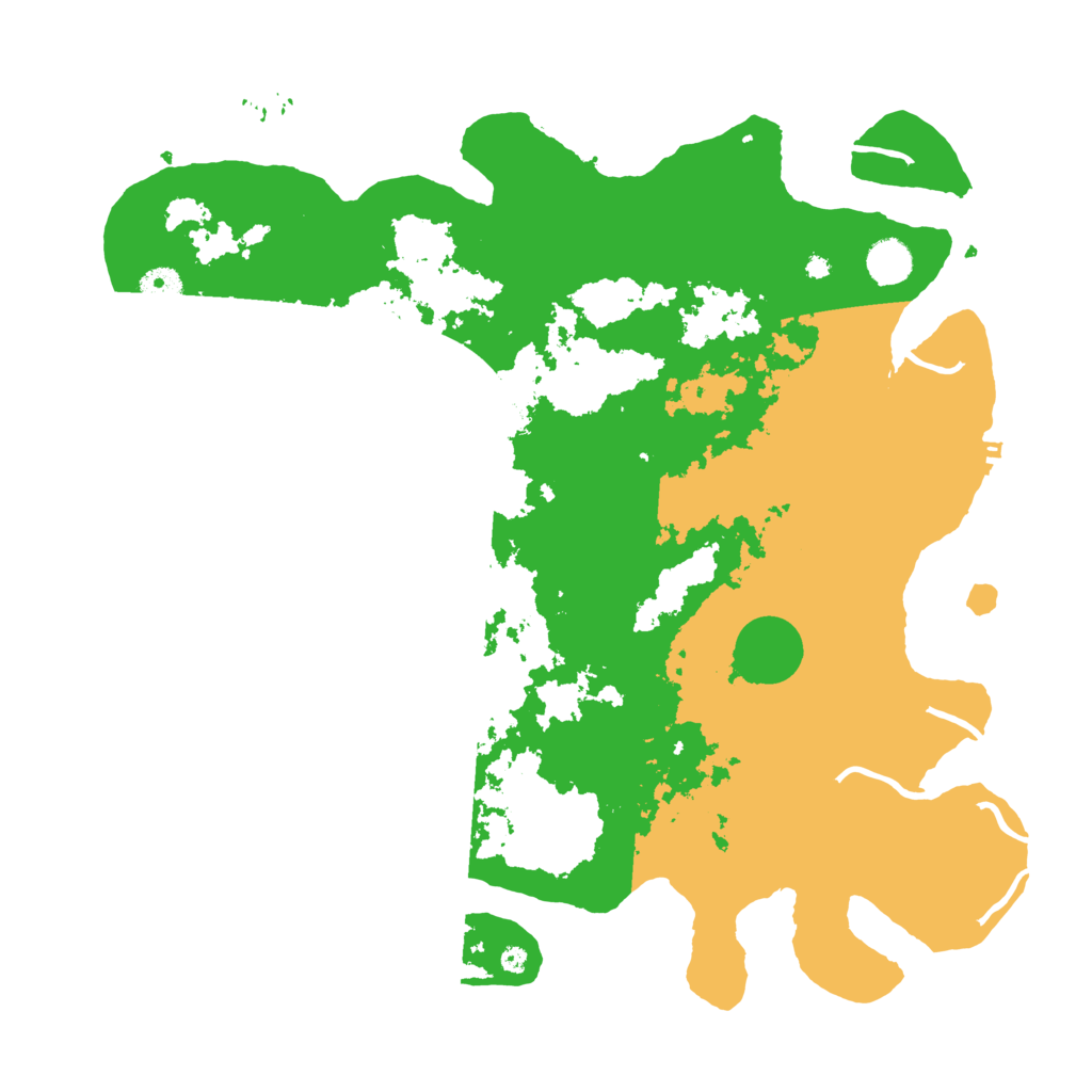 Biome Rust Map: Procedural Map, Size: 4250, Seed: 545061900