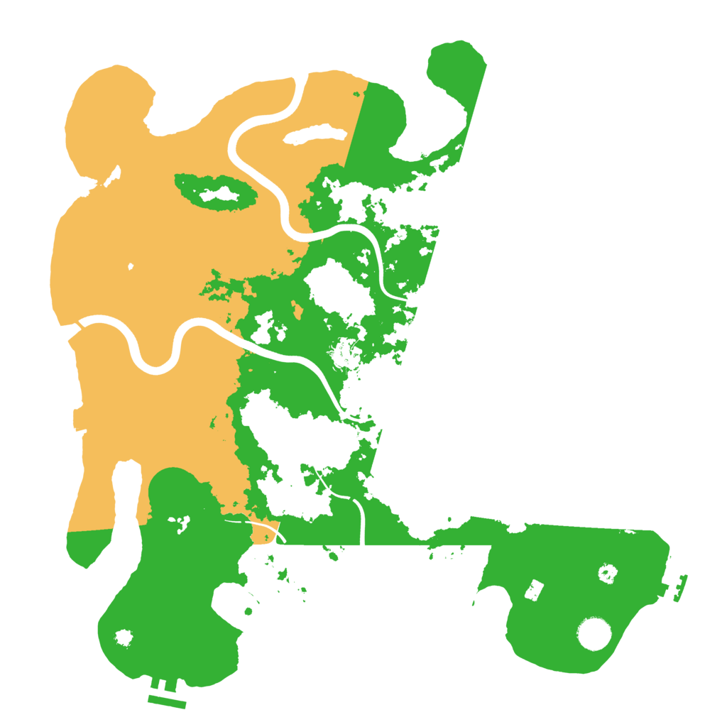 Biome Rust Map: Procedural Map, Size: 3850, Seed: 1728975510