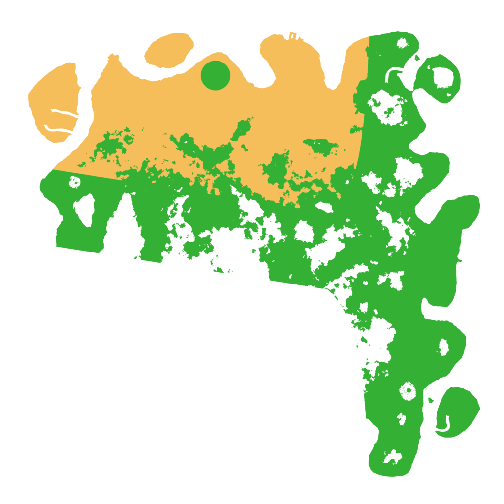 Biome Rust Map: Procedural Map, Size: 4500, Seed: 1394695164