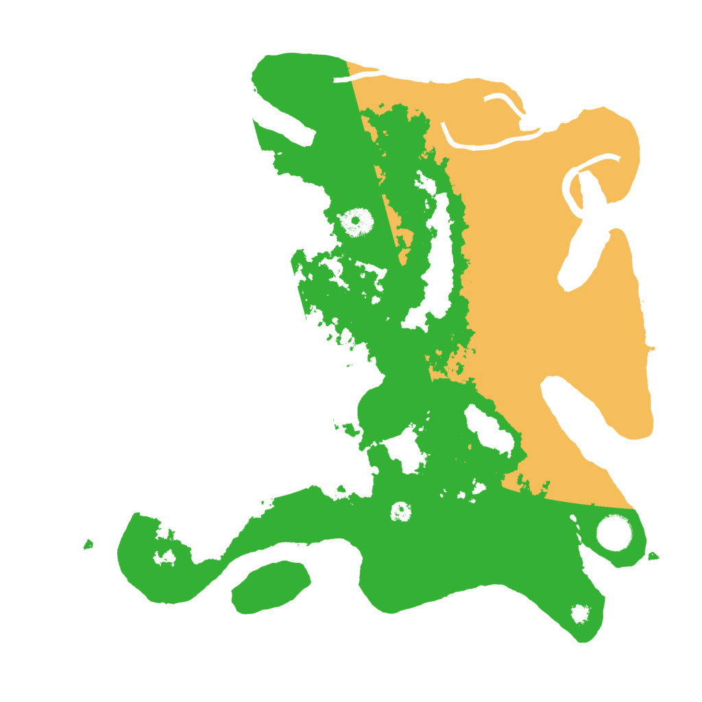 Biome Rust Map: Procedural Map, Size: 3500, Seed: 463685761