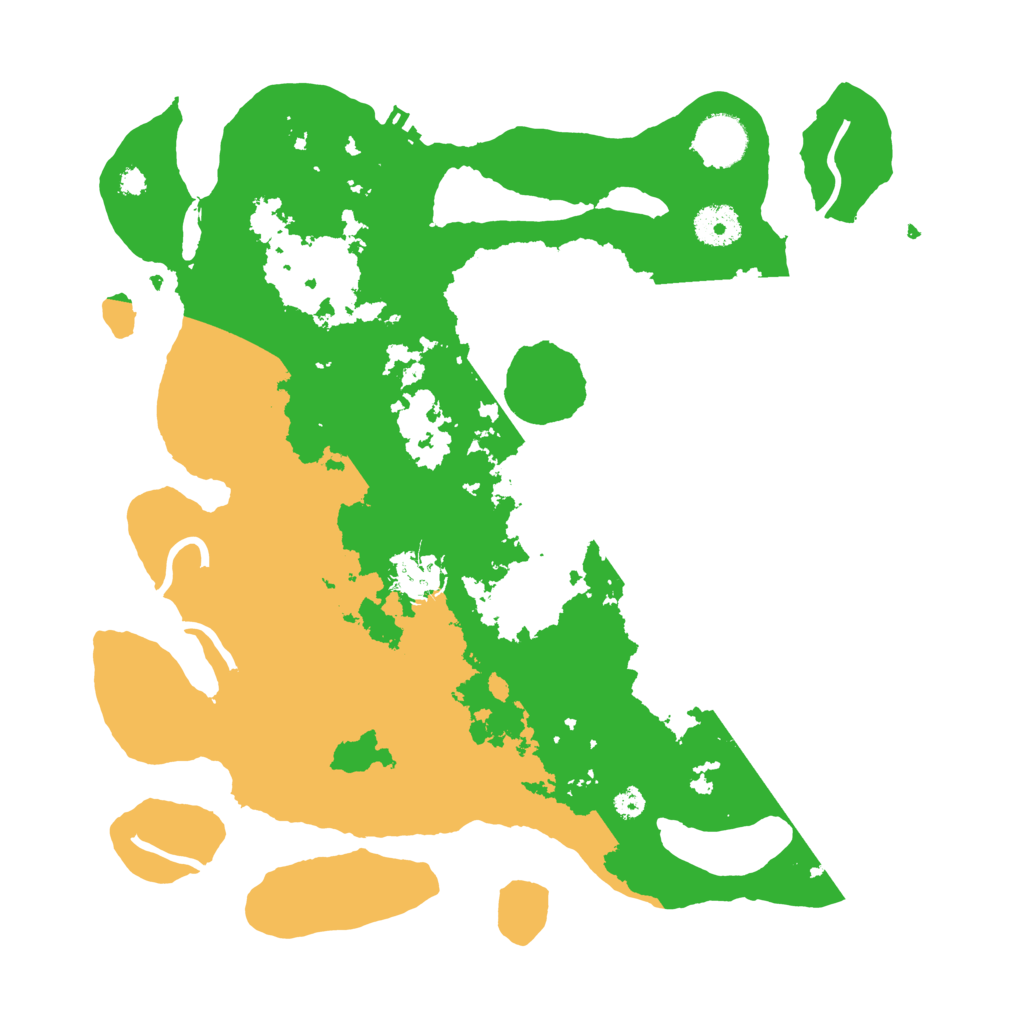 Biome Rust Map: Procedural Map, Size: 3500, Seed: 5566510