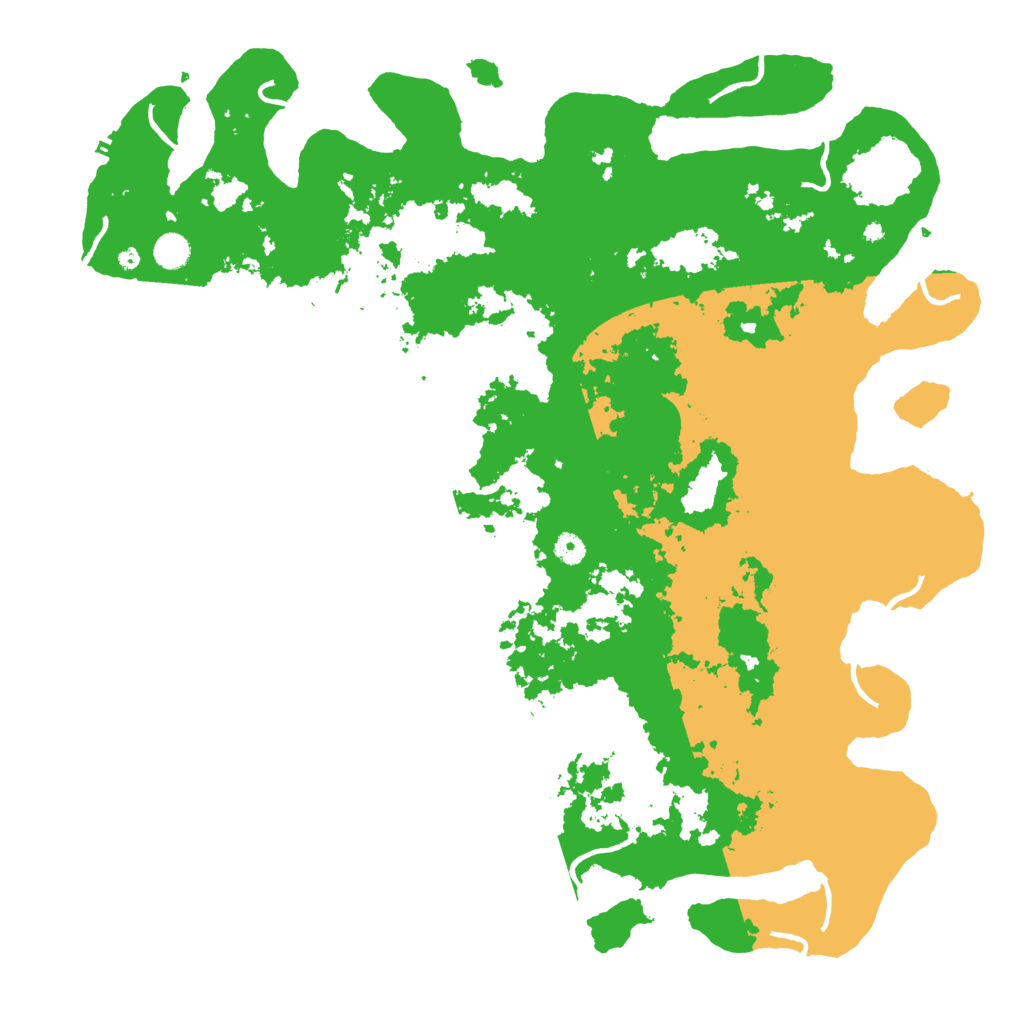 Biome Rust Map: Procedural Map, Size: 5000, Seed: 1055647141