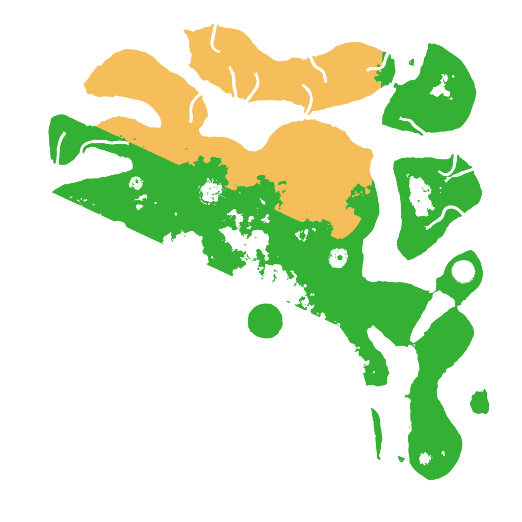 Biome Rust Map: Procedural Map, Size: 4000, Seed: 124