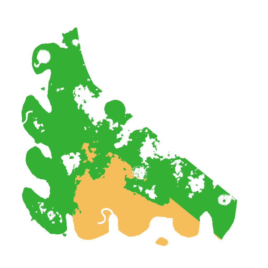 Biome Rust Map: Procedural Map, Size: 3600, Seed: 98241638