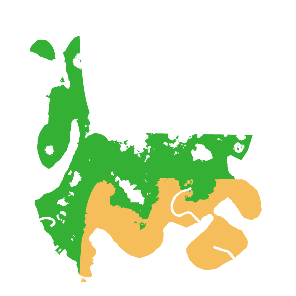 Biome Rust Map: Procedural Map, Size: 3000, Seed: 354758396