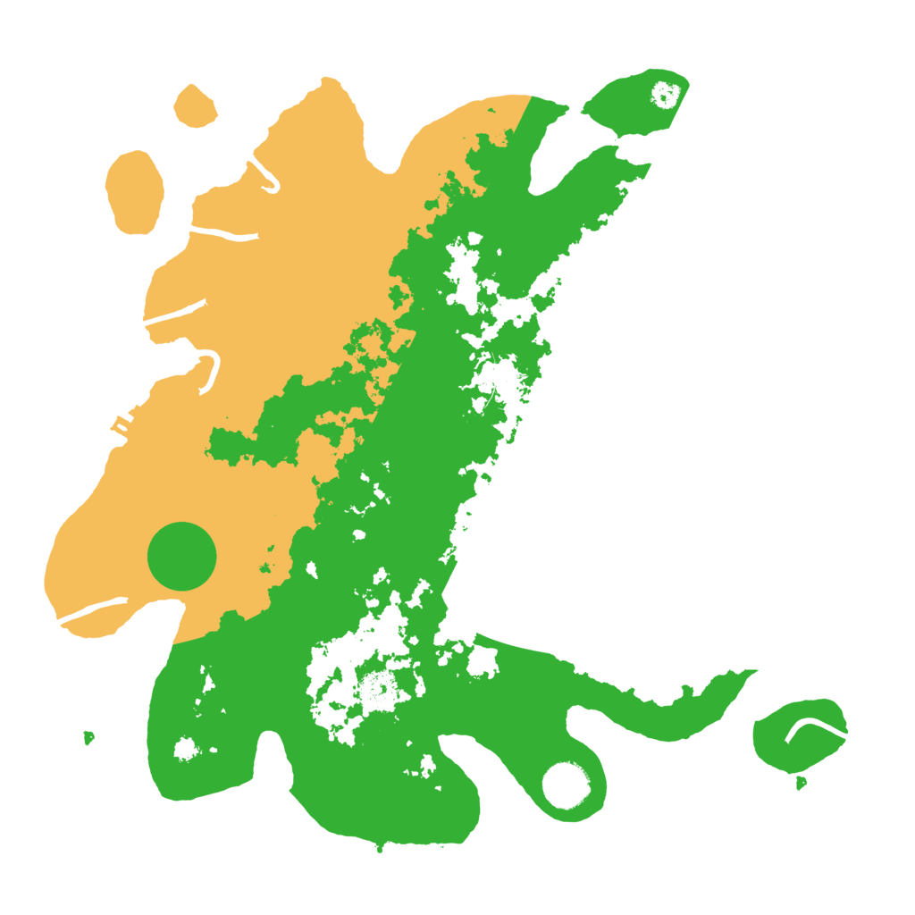 Biome Rust Map: Procedural Map, Size: 3500, Seed: 1785303133