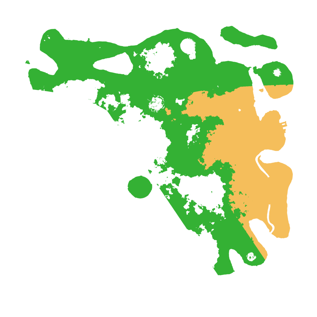 Biome Rust Map: Procedural Map, Size: 3767, Seed: 13826