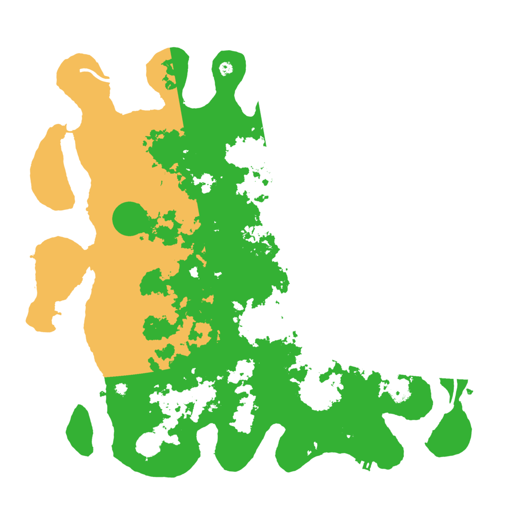 Biome Rust Map: Procedural Map, Size: 4000, Seed: 61427566