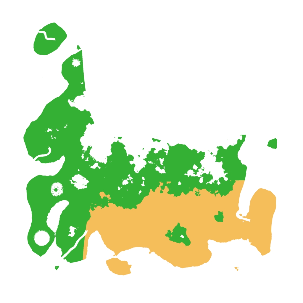 Biome Rust Map: Procedural Map, Size: 3500, Seed: 329503889