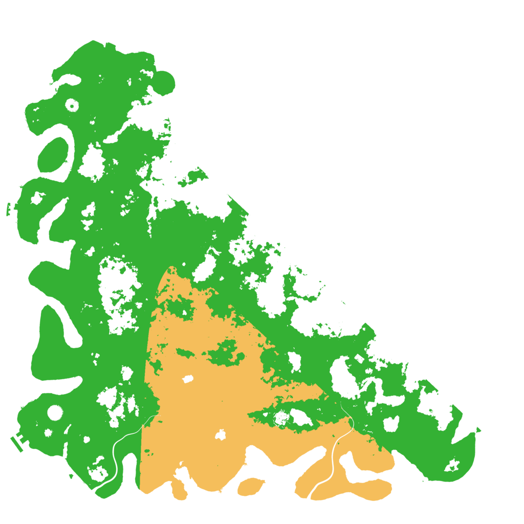 Biome Rust Map: Procedural Map, Size: 6000, Seed: 213049843