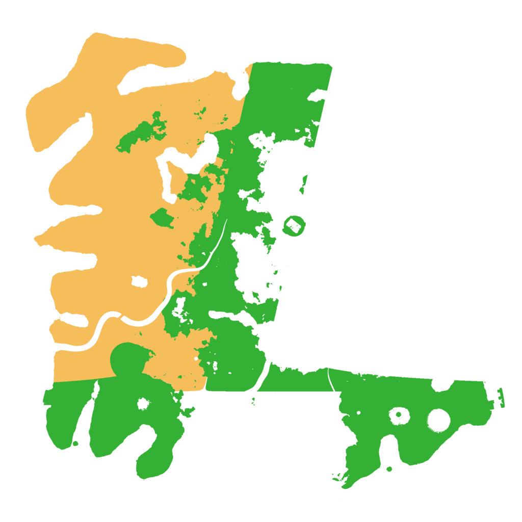 Biome Rust Map: Procedural Map, Size: 4000, Seed: 75395632
