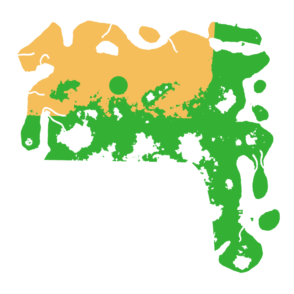 Biome Rust Map: Procedural Map, Size: 4200, Seed: 3512