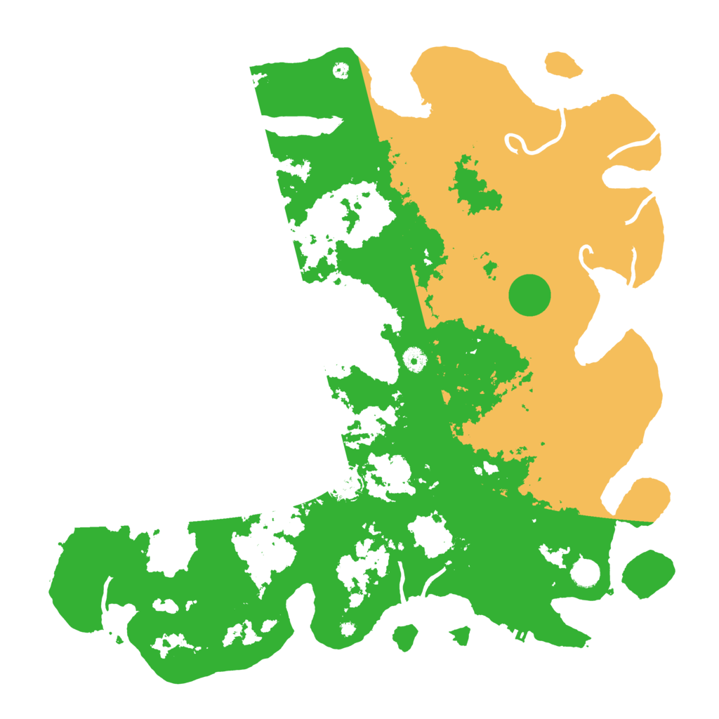Biome Rust Map: Procedural Map, Size: 4500, Seed: 36756023