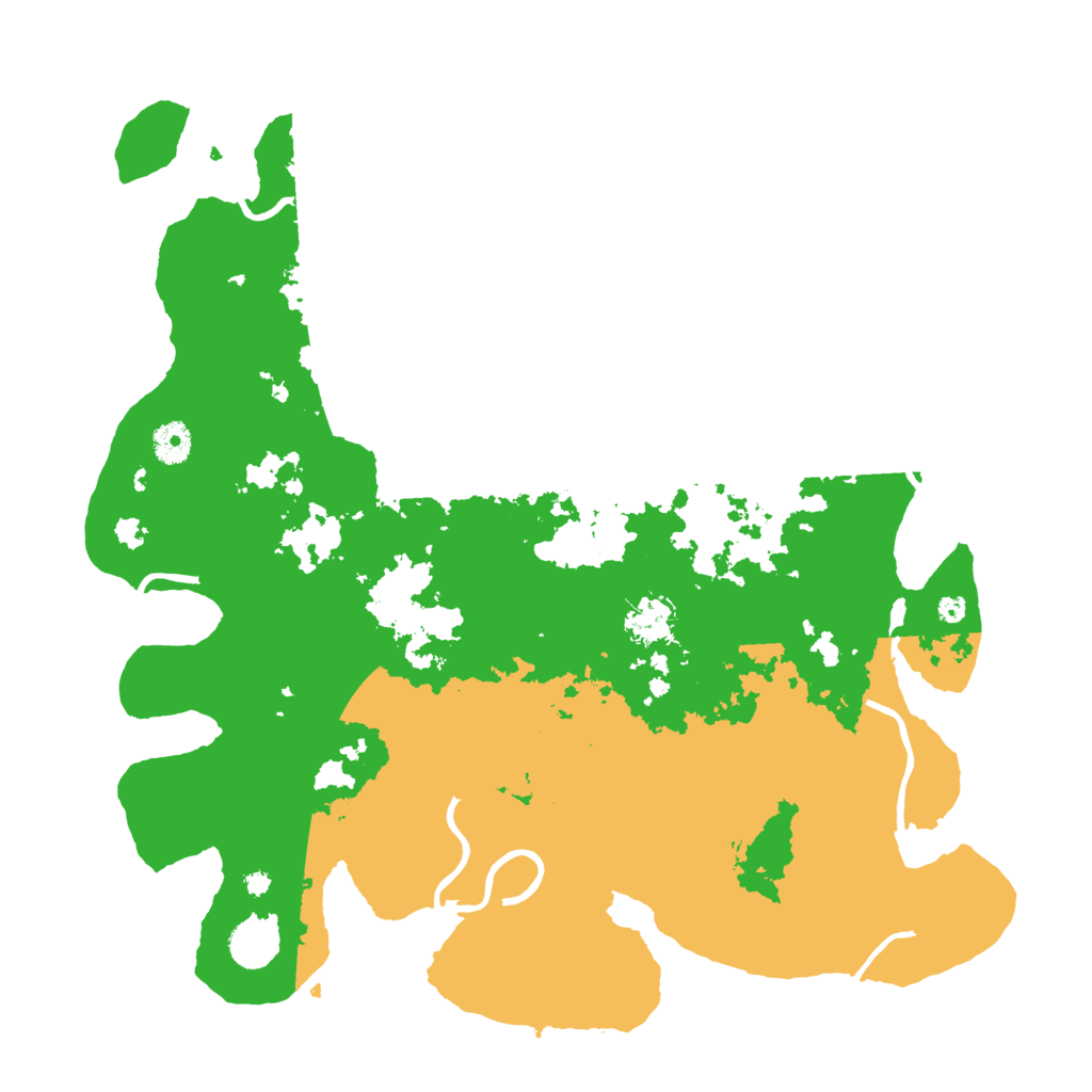 Biome Rust Map: Procedural Map, Size: 4050, Seed: 990832607