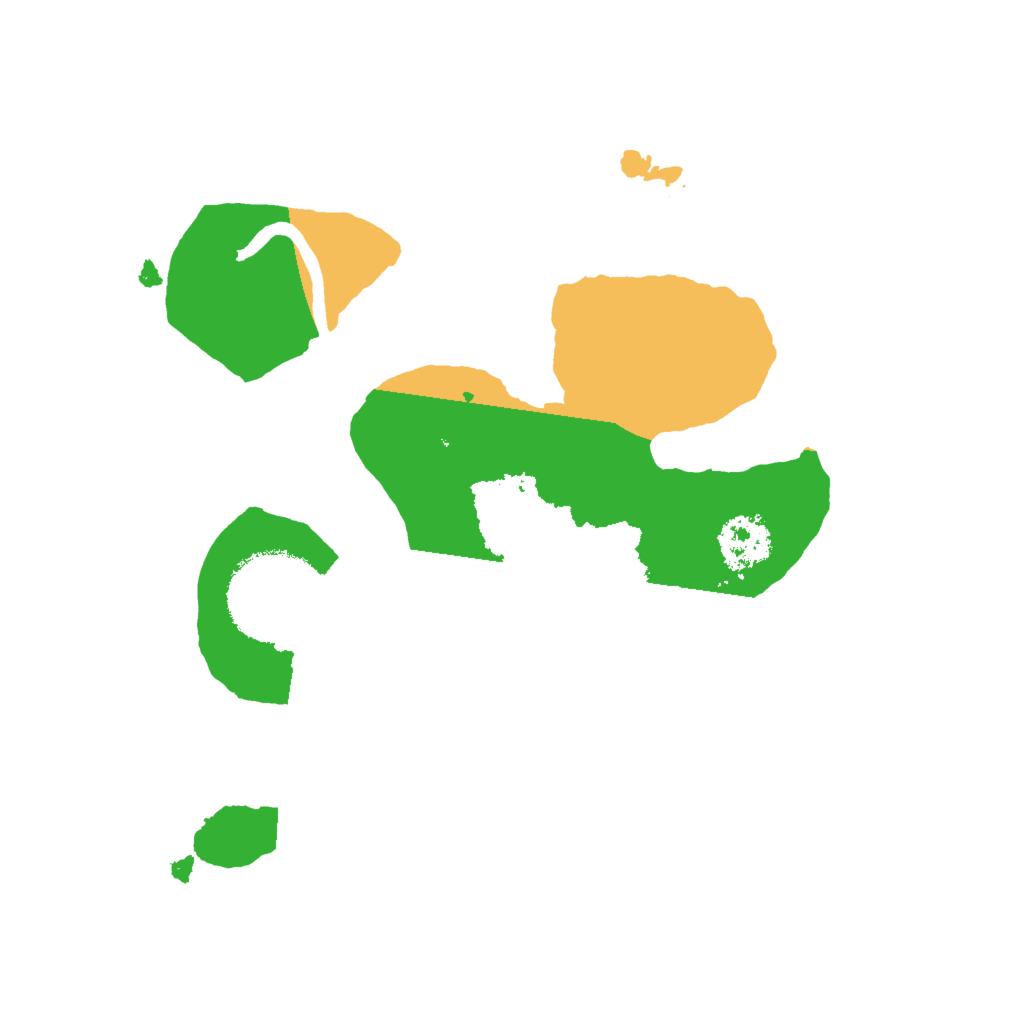 Biome Rust Map: Procedural Map, Size: 2000, Seed: 129092572