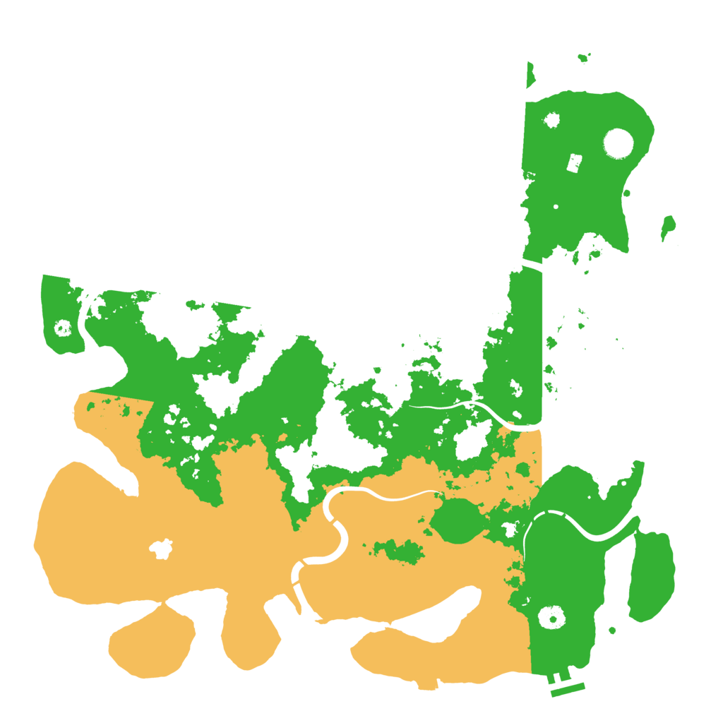 Biome Rust Map: Procedural Map, Size: 4250, Seed: 1833457163