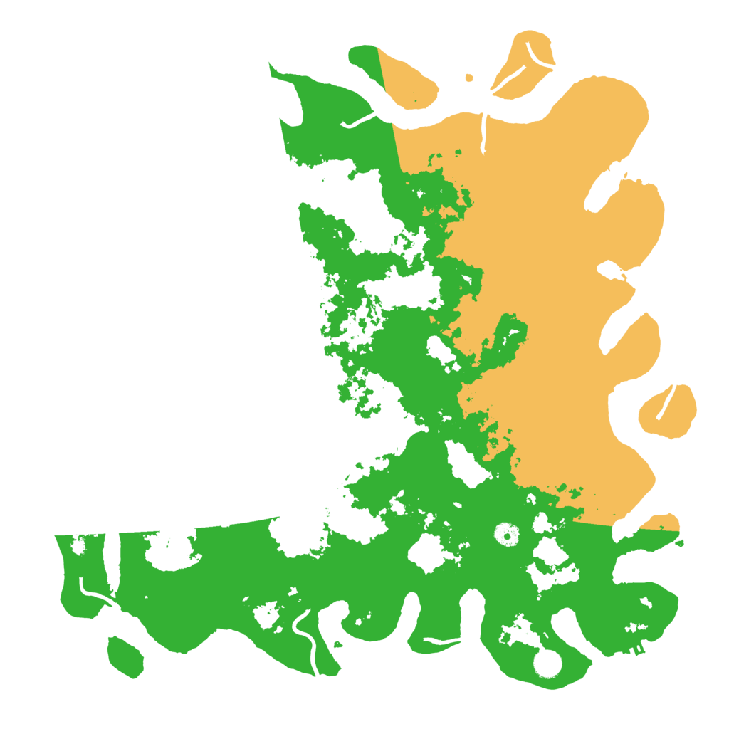 Biome Rust Map: Procedural Map, Size: 4500, Seed: 673857