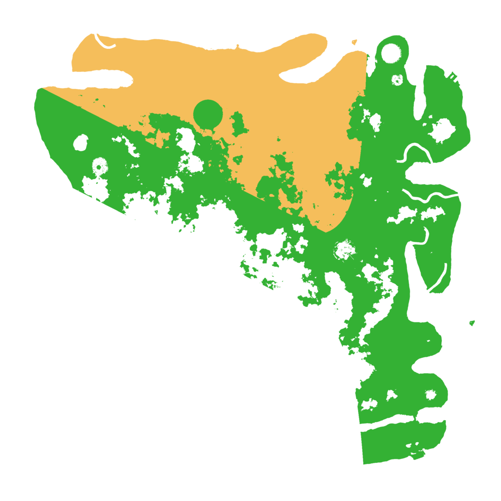 Biome Rust Map: Procedural Map, Size: 4500, Seed: 582508570
