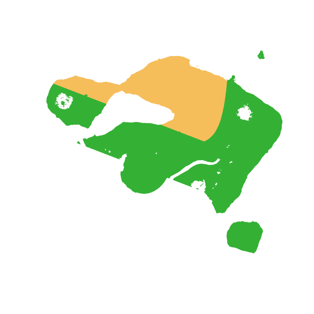 Biome Rust Map: Procedural Map, Size: 2000, Seed: 881242009