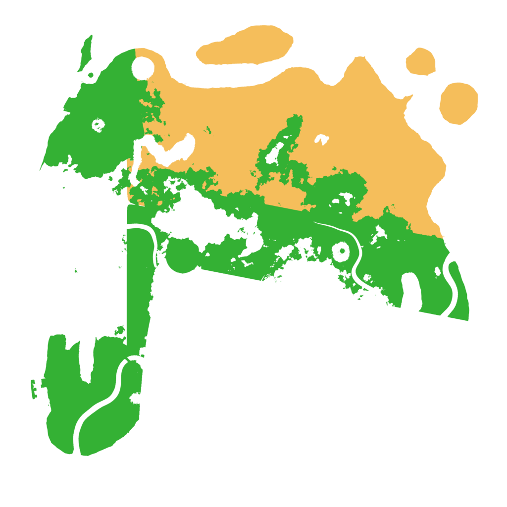 Biome Rust Map: Procedural Map, Size: 4000, Seed: 1995304899