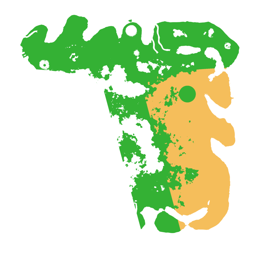 Biome Rust Map: Procedural Map, Size: 4000, Seed: 70990