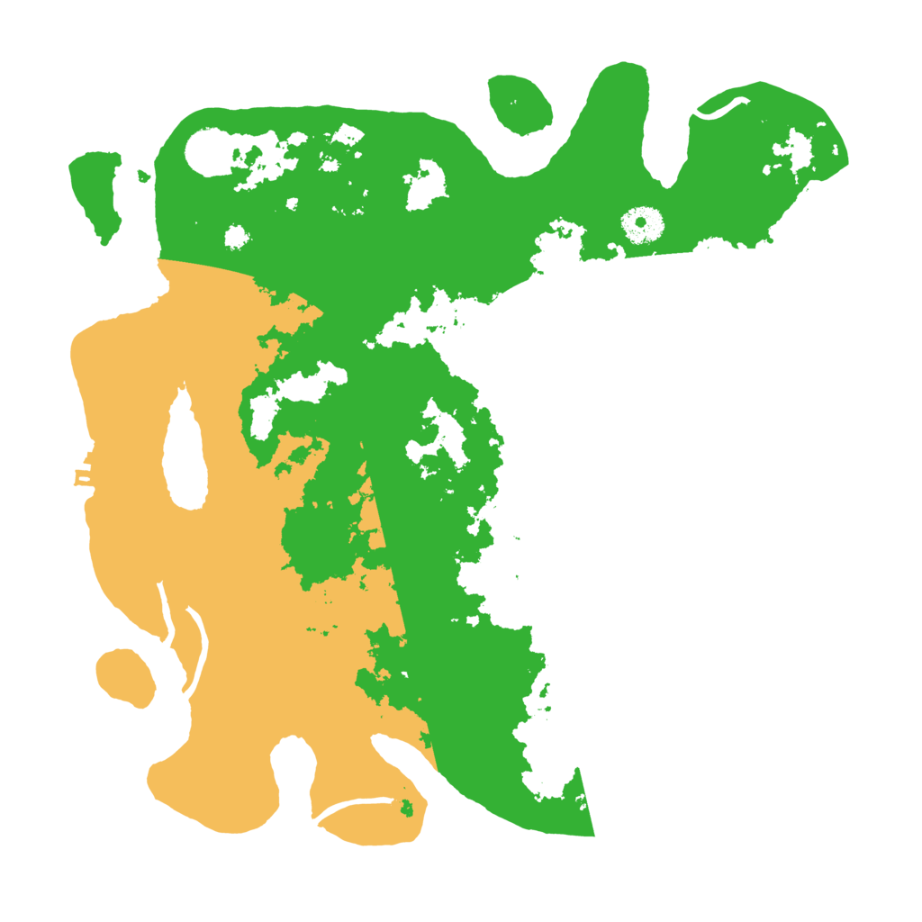 Biome Rust Map: Procedural Map, Size: 3500, Seed: 3512486