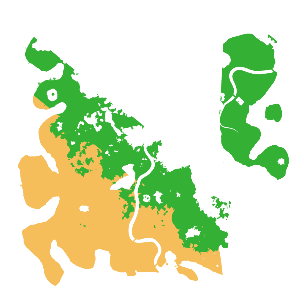 Biome Rust Map: Procedural Map, Size: 4000, Seed: 122124945