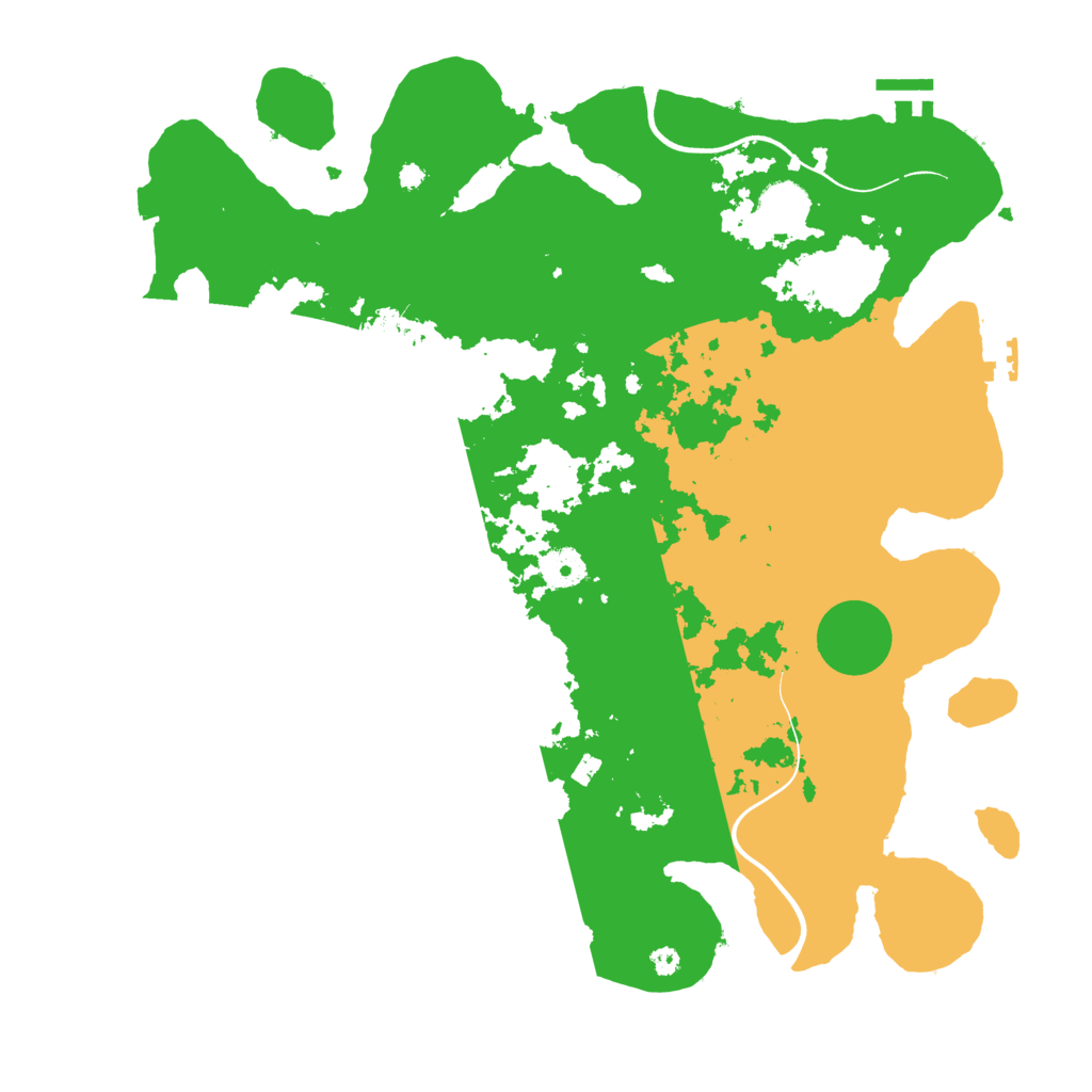 Biome Rust Map: Procedural Map, Size: 3850, Seed: 3442342