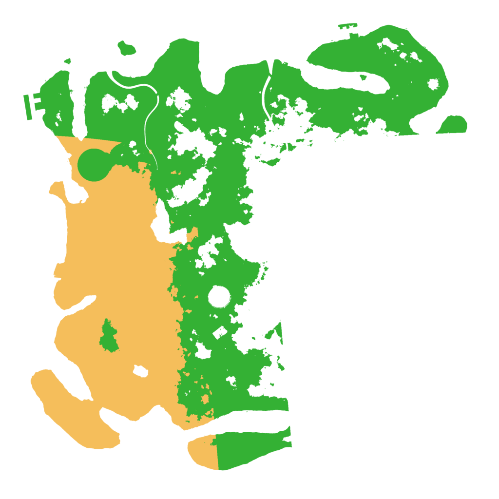 Biome Rust Map: Procedural Map, Size: 4000, Seed: 61454850