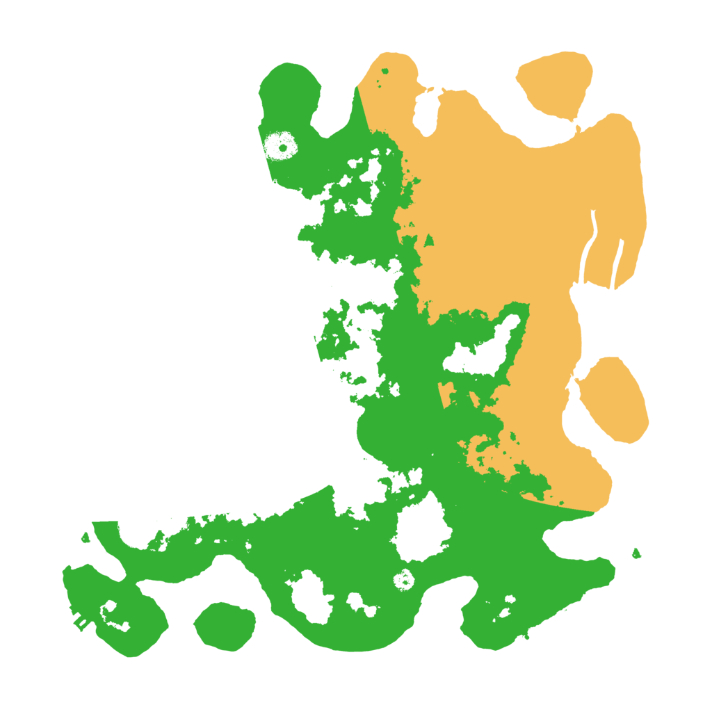 Biome Rust Map: Procedural Map, Size: 3600, Seed: 7653279