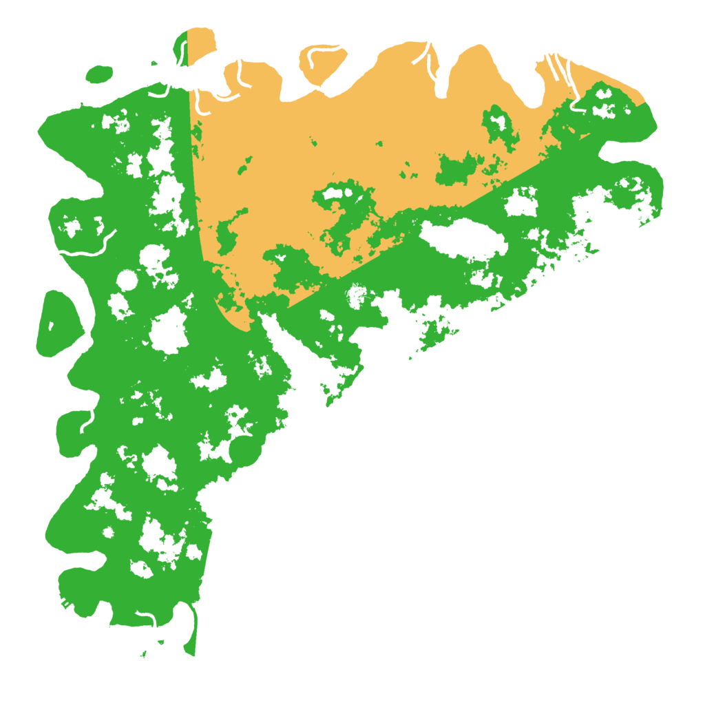 Biome Rust Map: Procedural Map, Size: 6000, Seed: 9