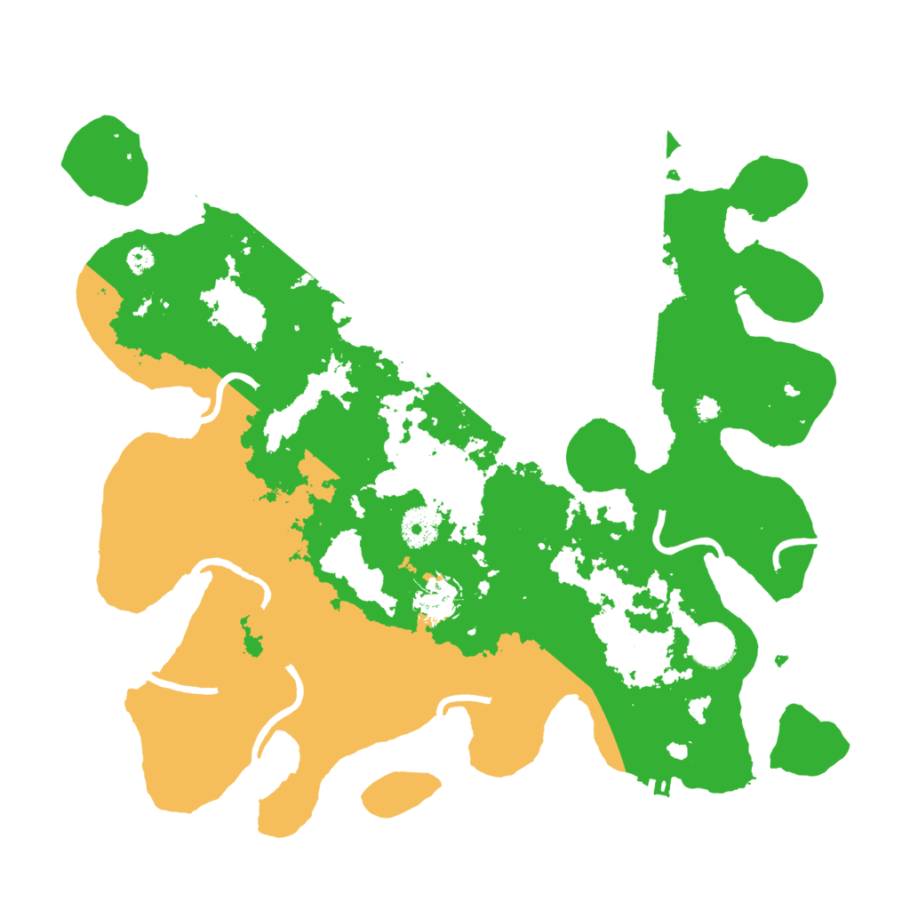 Biome Rust Map: Procedural Map, Size: 3500, Seed: 1954488802