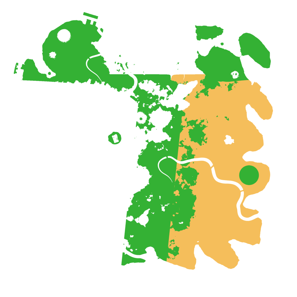 Biome Rust Map: Procedural Map, Size: 4000, Seed: 807886959