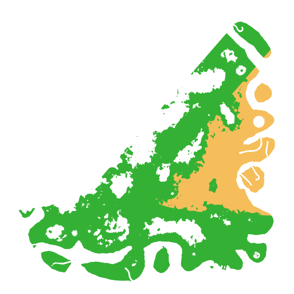 Biome Rust Map: Procedural Map, Size: 4500, Seed: 3283774