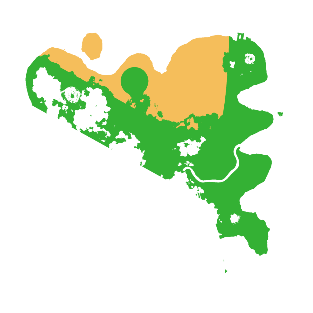 Biome Rust Map: Procedural Map, Size: 3000, Seed: 2334