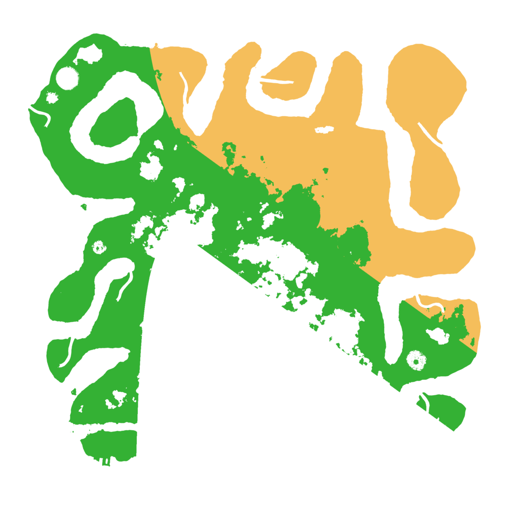 Biome Rust Map: Procedural Map, Size: 4000, Seed: 38590