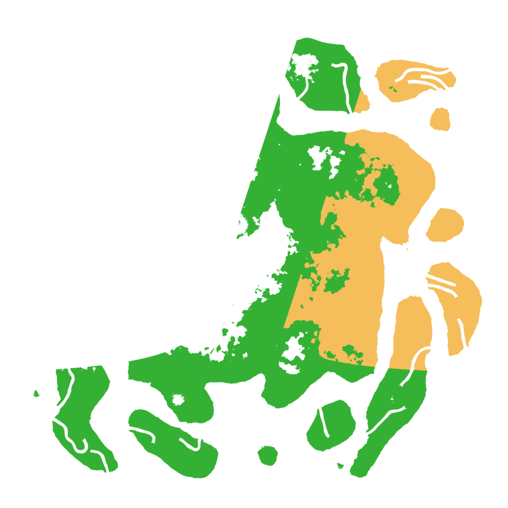 Biome Rust Map: Procedural Map, Size: 4000, Seed: 885642