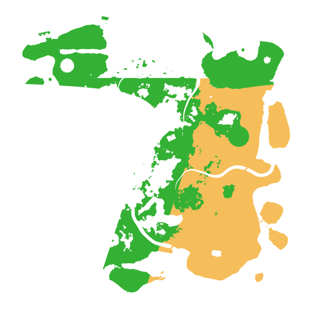 Biome Rust Map: Procedural Map, Size: 4000, Seed: 418804967