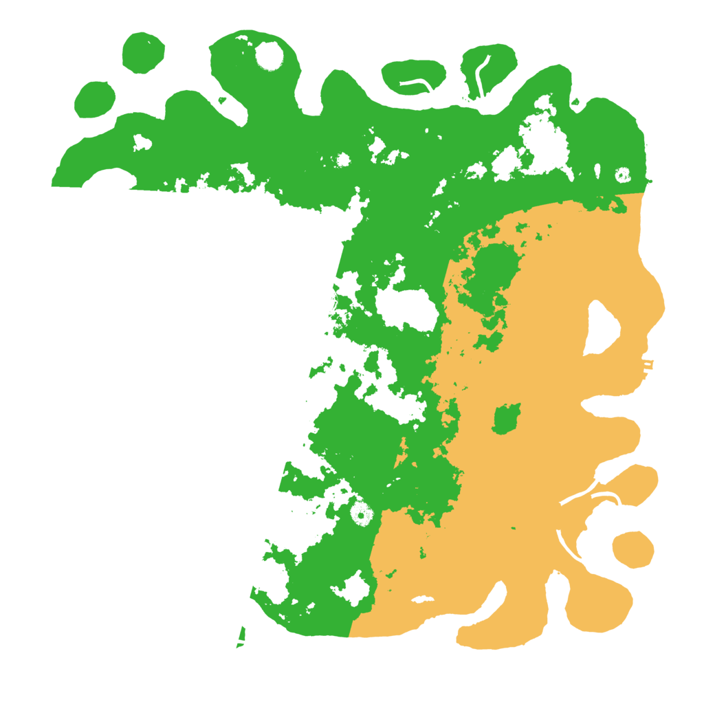 Biome Rust Map: Procedural Map, Size: 4600, Seed: 4000