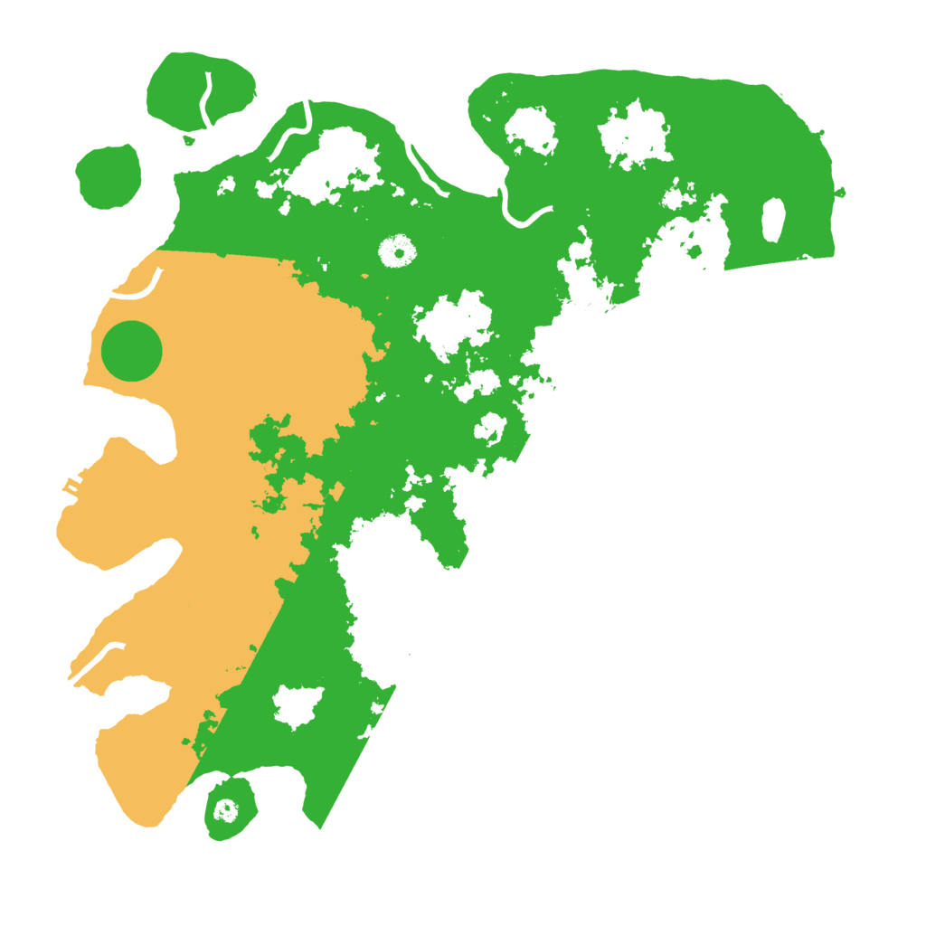 Biome Rust Map: Procedural Map, Size: 4000, Seed: 1561911810