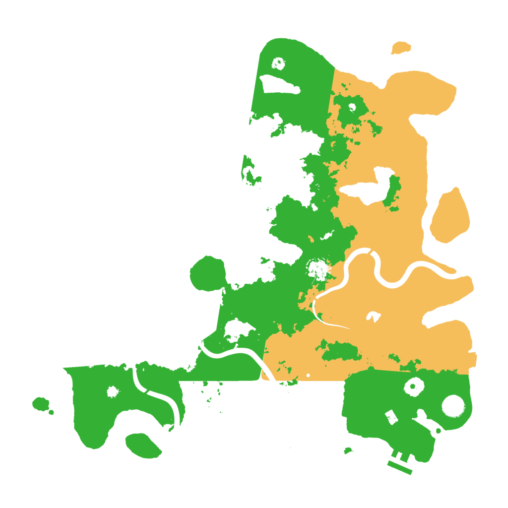 Biome Rust Map: Procedural Map, Size: 4000, Seed: 652