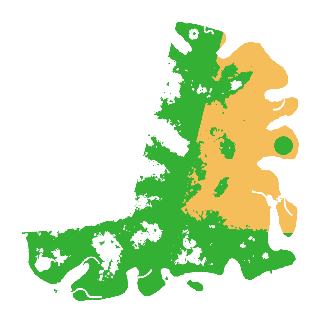 Biome Rust Map: Procedural Map, Size: 4500, Seed: 2044618789