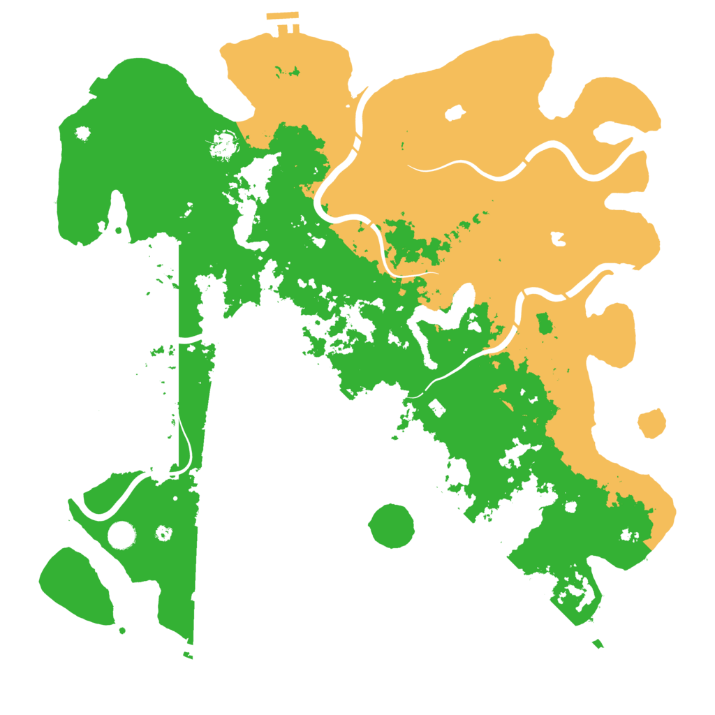 Biome Rust Map: Procedural Map, Size: 4500, Seed: 1789922