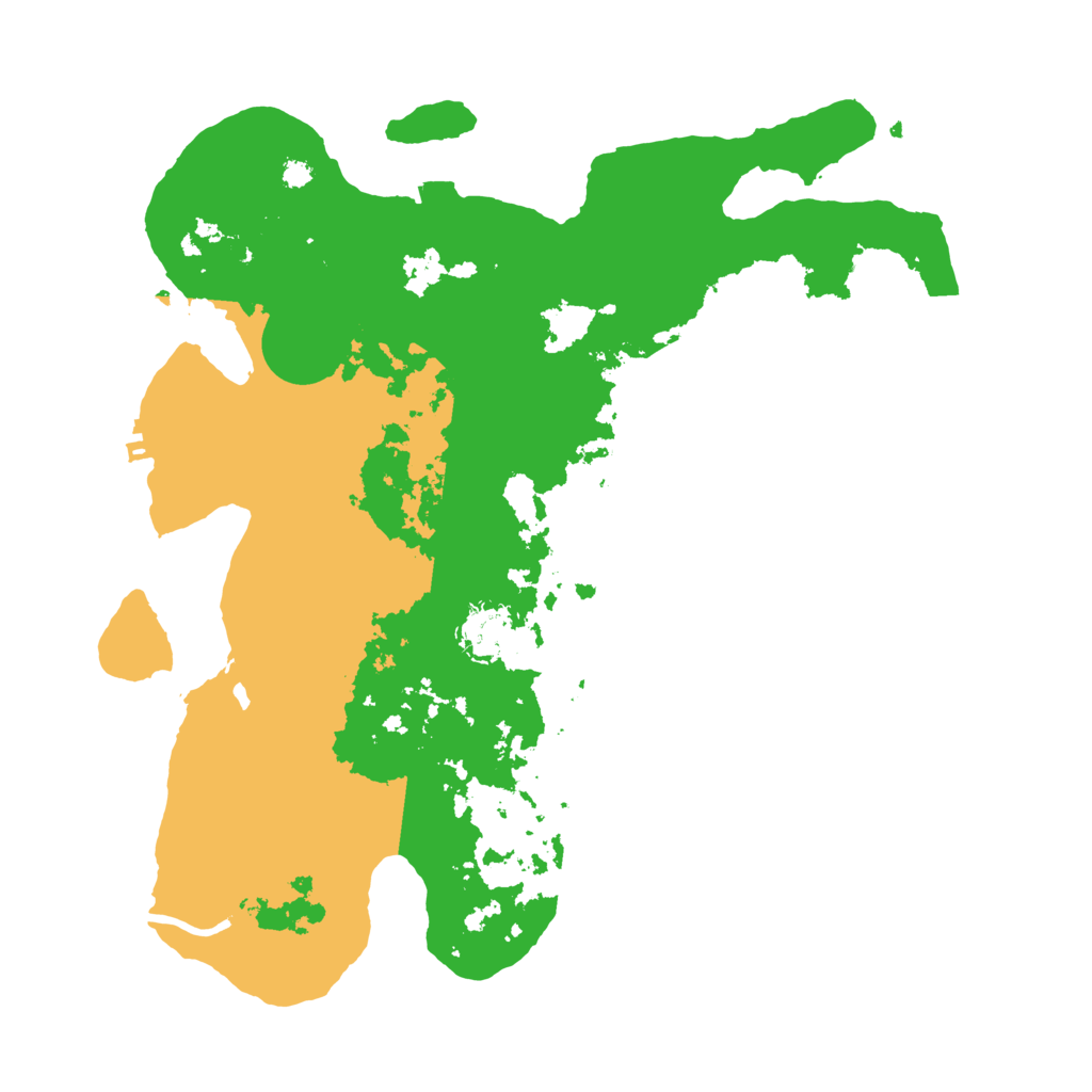 Biome Rust Map: Procedural Map, Size: 3500, Seed: 359092598