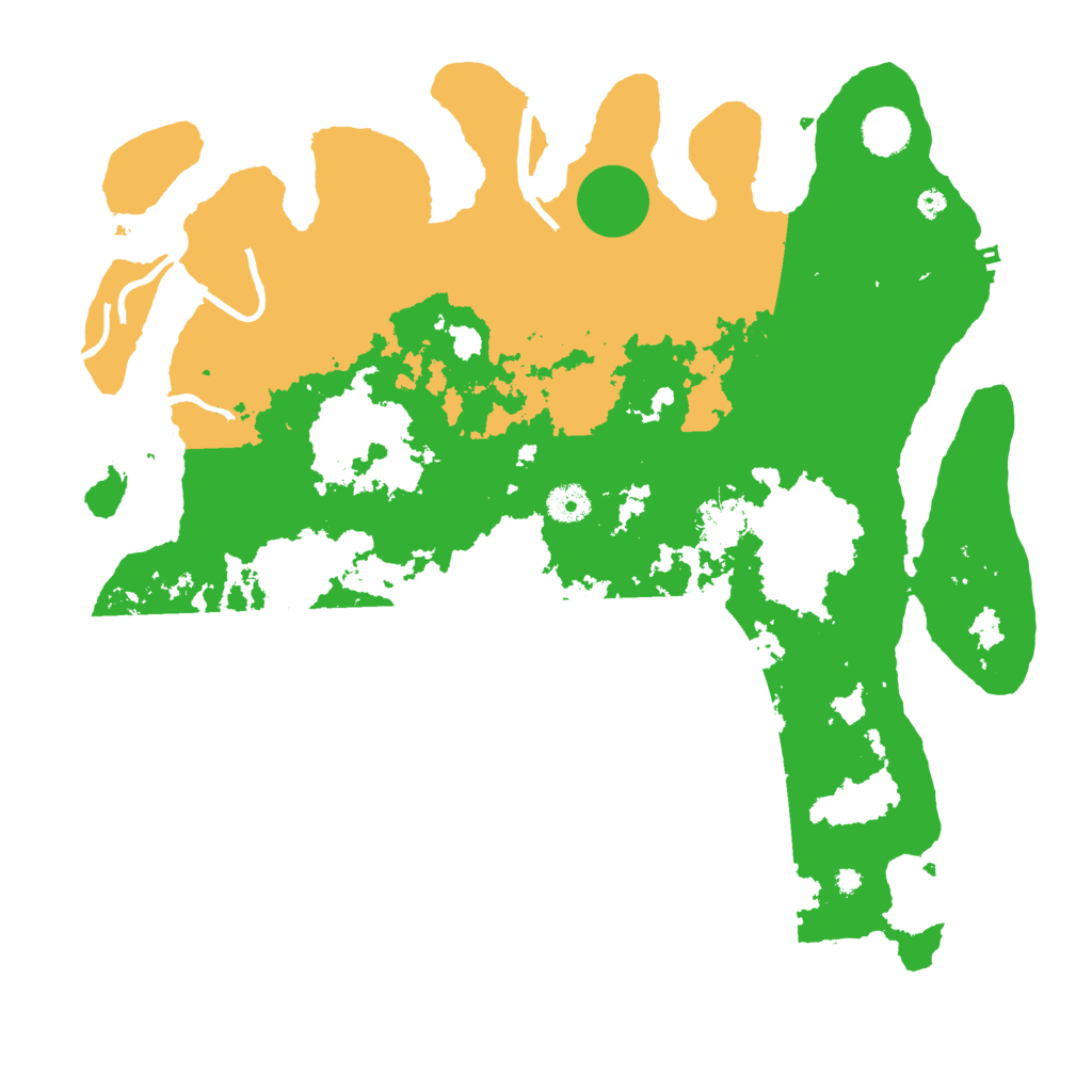 Biome Rust Map: Procedural Map, Size: 4000, Seed: 258344384