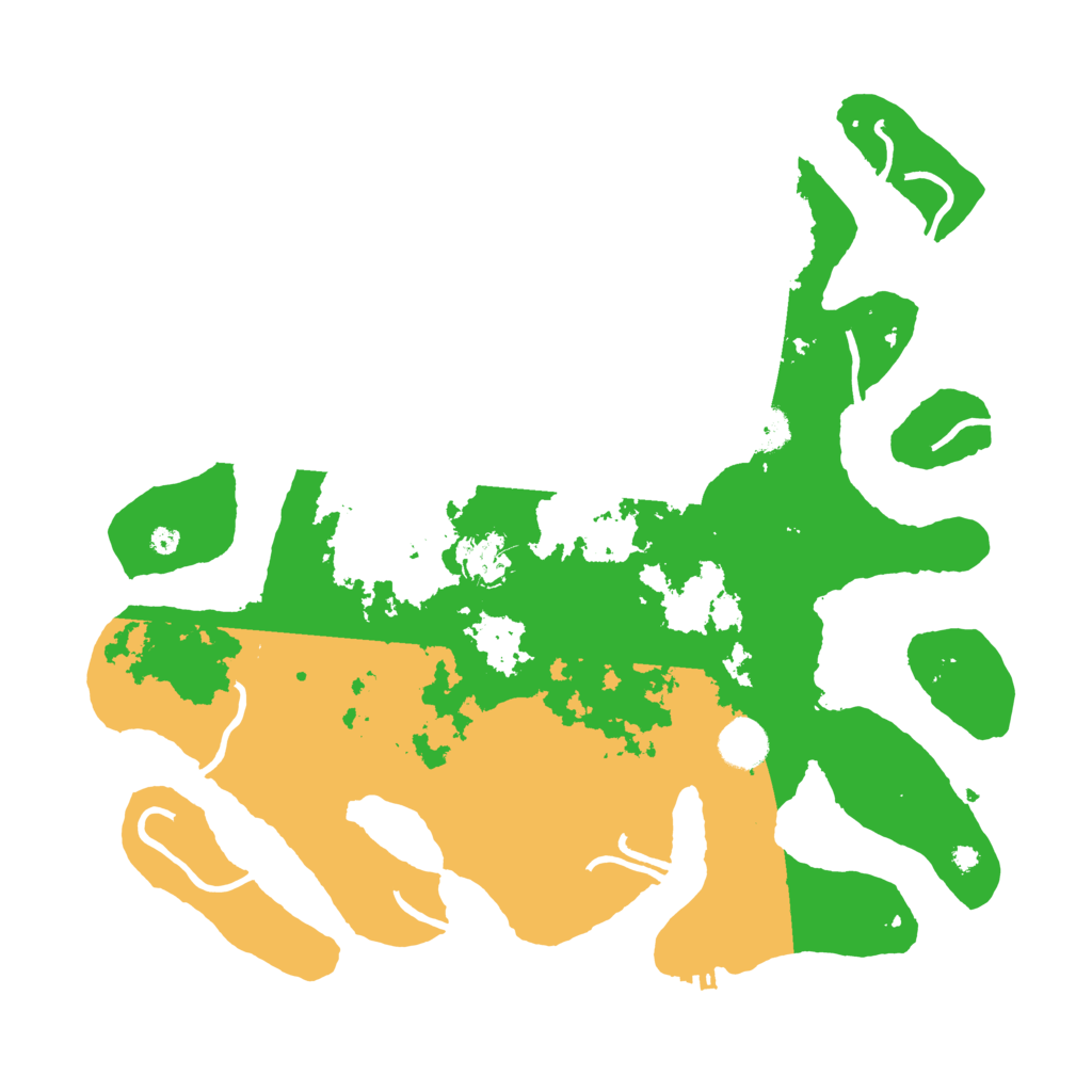 Biome Rust Map: Procedural Map, Size: 4000, Seed: 962268891