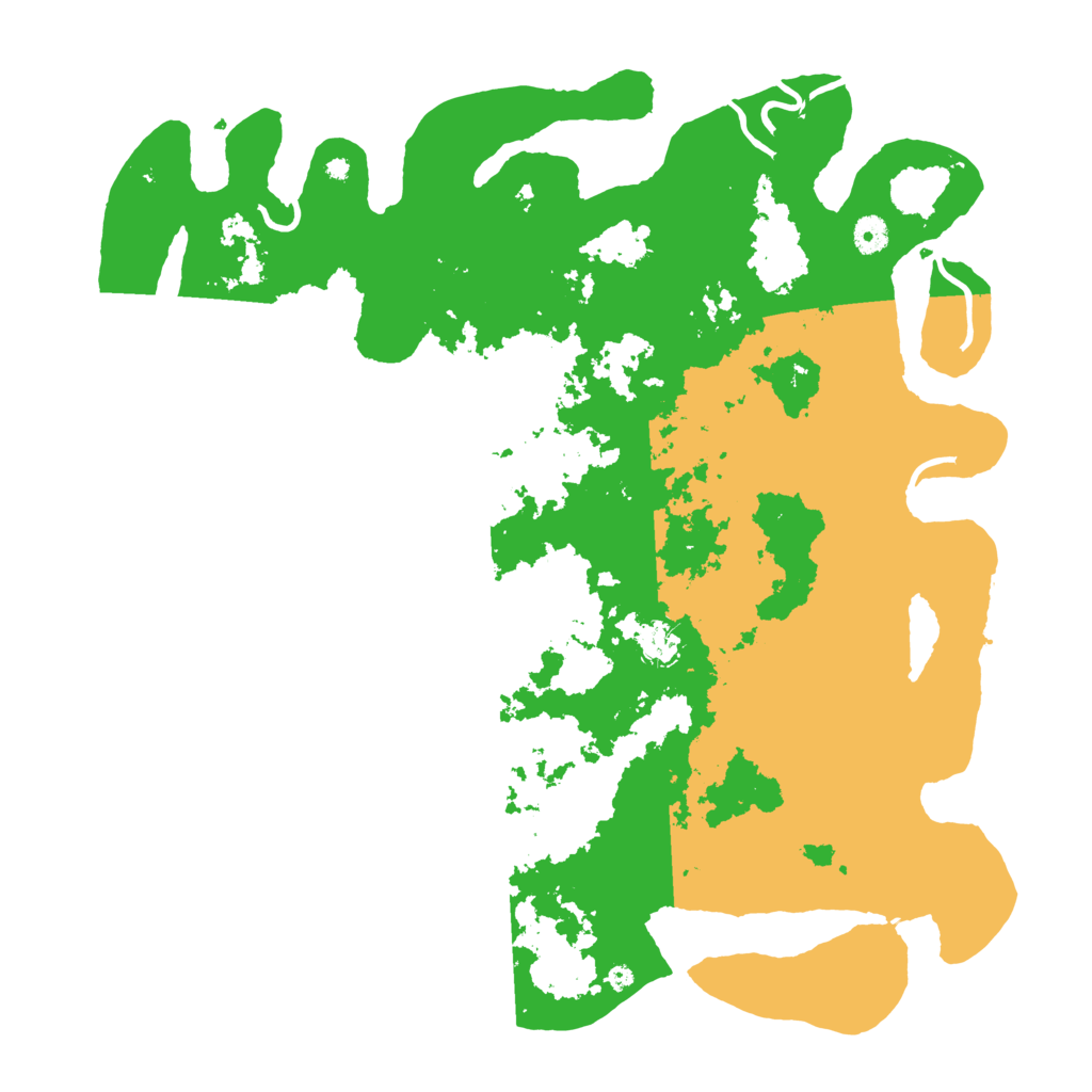 Biome Rust Map: Procedural Map, Size: 4500, Seed: 2468